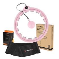 Masāžas loks HMS HHW09, 39 cm, 0.4 kg, rozā krās.