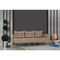 Sofa Hanah Home Roha Sol Köþe 861LKH1307, ruda sp., dešininė, 80 x 200 cm x 85 cm