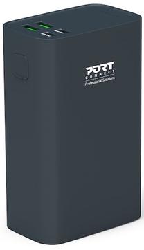 Lādētājs-akumulators (Power bank) Port Connect, 26800 mAh, zila krās.