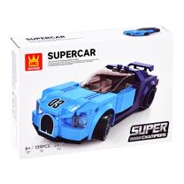 Konstruktorius, automobilis Wange Super Champions Supercar ZA4288, 139 vnt., mėlyna sp.
