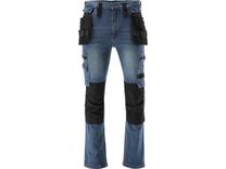 Darba bikses vīriešu Yato Stretch YT-79054, zila krās./melna krās., 2XL izmērs