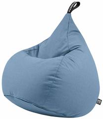 Sėdmaišis SoSoft Drop L Scandi, mėlyna sp., 160 l