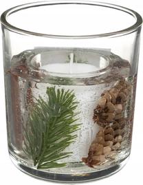 Kalėdinė žvakė, cilindrinė Atmosphera, 90 g, įvairių spalvų