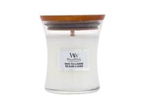 Свеча, ароматическая WoodWick White Tea&Jasmine Mini Core, 30 час, 85 г, белый цв.