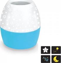 Öölamp Omega Night Light Projector 45179, sinine v./valge v.
