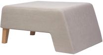Pufas Kalune Design Kate 825, šviesiai ruda sp., 60 cm x 84 cm x 40 cm