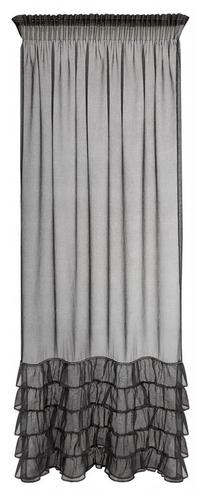 Naktinė užuolaida Carli, juoda sp., 140 cm x 270 cm