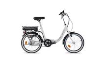 Elektrinis dviratis Denver, 14", 20", 250 W, 7.8 Ah, balta sp.