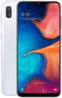 Mobilais telefons Samsung Galaxy A20e, 32 GB, balts krās.
