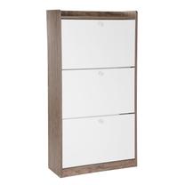 Batų spintelė Homla Eira, balta sp., 24 cm x 60 cm x 114 cm