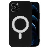 Чехол для телефона MagSilicone Soft Touch iPhone 12 Pro Max, черный цв., Apple