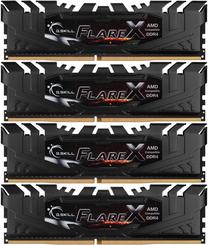 Operatyvioji atmintis (RAM) G.SKILL Flare X F4-3200C16Q-32GFX, DDR4, 32 GB, 3200 MHz