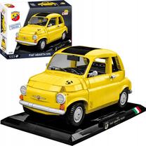 Konstruktorius, automobilis Cobi Fiat Abarth 595 24353, 1223 vnt., geltona sp.