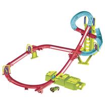 Automobilių trasa Mattel Hot Wheels Hpc07 Neon Speeders Skyscraper Speed Circuit
