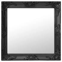 Зеркало VLX Baroque Style, подвесной, 60 см x 60 см, черный цв.