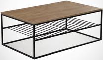 Kafijas galdiņš Kalune Design Etna Caucasian Oak, brūna krās., 95 cm x 55 cm x 43 cm