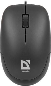 Kompiuterio laidinė pelė Defender Datum MM-010, juoda sp.