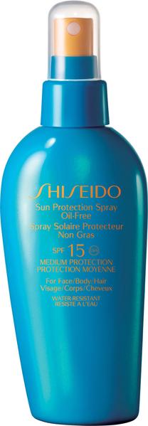 Purškiklis įdegio priežiūrai Shiseido Sun Protection SPF15, 150 ml