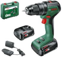 Akumuliatorinis suktuvas-gręžtuvas su akumuliatoriumi Bosch UniversalDrill 18V-60, 18 V, 2 Ah