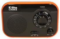 Radio uztvērējs Eltra, melna krās.