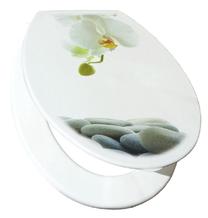 Unitazo sėdynė su dangčiu Karo-Plast Bali 16216, balta sp., 46 cm x 37 cm