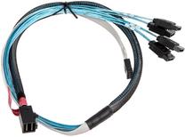 Vads SilverStone SST-CPS05-RE Mini SAS HD To SATA Mini SAS HD SFF-8643, SATA, 0.6 m