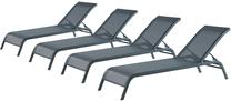 Lauko gultas Kalune Design Next 991DVN1722, antracito sp., 196 cm x 65 cm x 35 cm