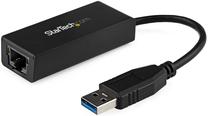 Адаптер StarTech USB To Gigabit Ethernet NIC Network Adapter, 0.135 см, черный цв.