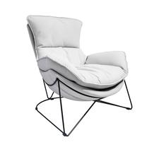 Krėslas Home4you Diva 39060, šviesiai pilka sp., 88 cm x 96 cm x 84 cm
