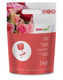 Trąšos rožėms Baltic Agro, granuliuotos, 1 kg