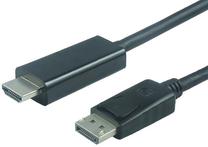 Провод PremiumCord Displayport, HDMI, 1 м