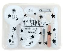 Набор для ухода за ребенком Minene My Baby Care And Grooming Kit, 0 мес., 6 шт., синий цв.