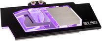 Vandens blokas Watercool HEATKILLER® IV for ASUS RTX 2080 Ti STRIX - ACRYL Ni-Bl RGB