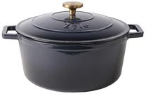 Emailitud malmpott Zyle ZY020DGKI, Ø27 cm, 6 l, must v.