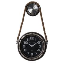 Laikrodis Splendid Dorm, ruda/juoda, 50 cm x 28.5 cm