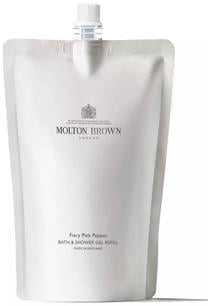Kūno prausimosi želė Molton Brown Fiery Pink Pepper Refill, 400 ml