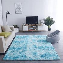 Ковер Strado Ombre Shaggy, голубой цв., 120 см x 60 см