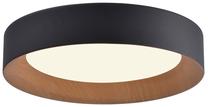 Valgusti lagi CristalRecord Lili, LED, 3000 °K, must v./puidu v. / must v., 65 x 65 cm