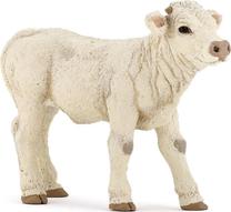 Фигурка-игрушка Papo Charolais Calf 512192, белый цв.