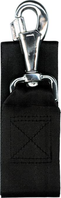 Suņu pavada Trixie Collar Handle, melna krās., 0.27 m