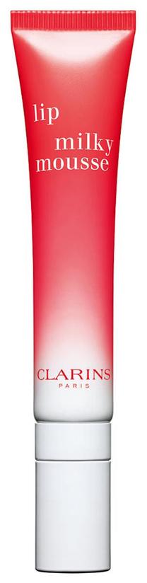 Lūpų balzamas Clarins Lip Milky Mousse, 10 ml, 01 milky strawberry