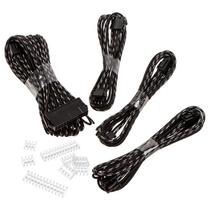 Vads Phanteks Extension Cable Set, 0.5 m, sudraba krās./melna krās.