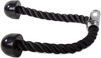 Piederumi trenažieriem Verke Triceps Rope, melna krās.