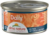 Šlapias kačių maistas Almo Nature Daily Chunks Beef, žuvis, 0.085 kg