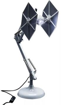 Galda stāvlampas Paladone Star Wars Tie Fighter, LED, balta krās./balta krās.