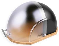 Plastikinė duoninė Maestro Bread Box MR-1678, skaidri sp./juoda sp.