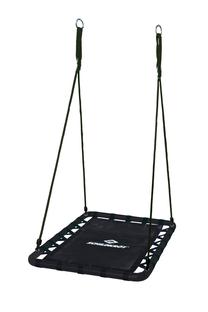 Ligzdas šūpoles Schildkrot Nest Swing Rectangular, 73 cm, 160 cm, melna krās.