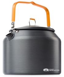 Arbatinukas GSI, aliuminis, 14 cm, 1.7 l, juoda sp.