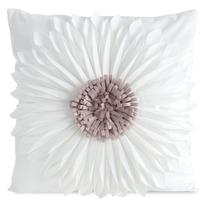 Dekoratyvinės pagalvėlės užvalkalas Flores JA196-03, kreminė sp./rožinė sp., 45 cm x 45 cm