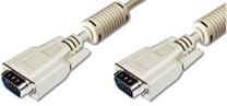 Vads Logilink CV0003 HD D-Sub 15-pin, HD D-Sub 15-pin, 5 m, melna krās.